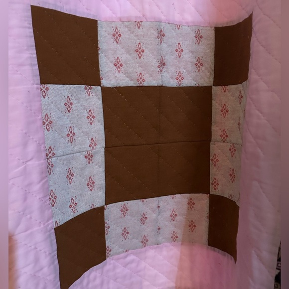 HANDMADE Vintage Quilt Coat - Size Large - Picture 6 of 6